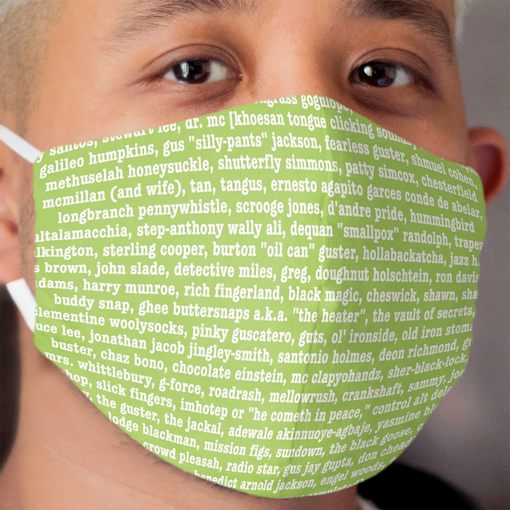 Gus Nicknames Cloth Face Mask