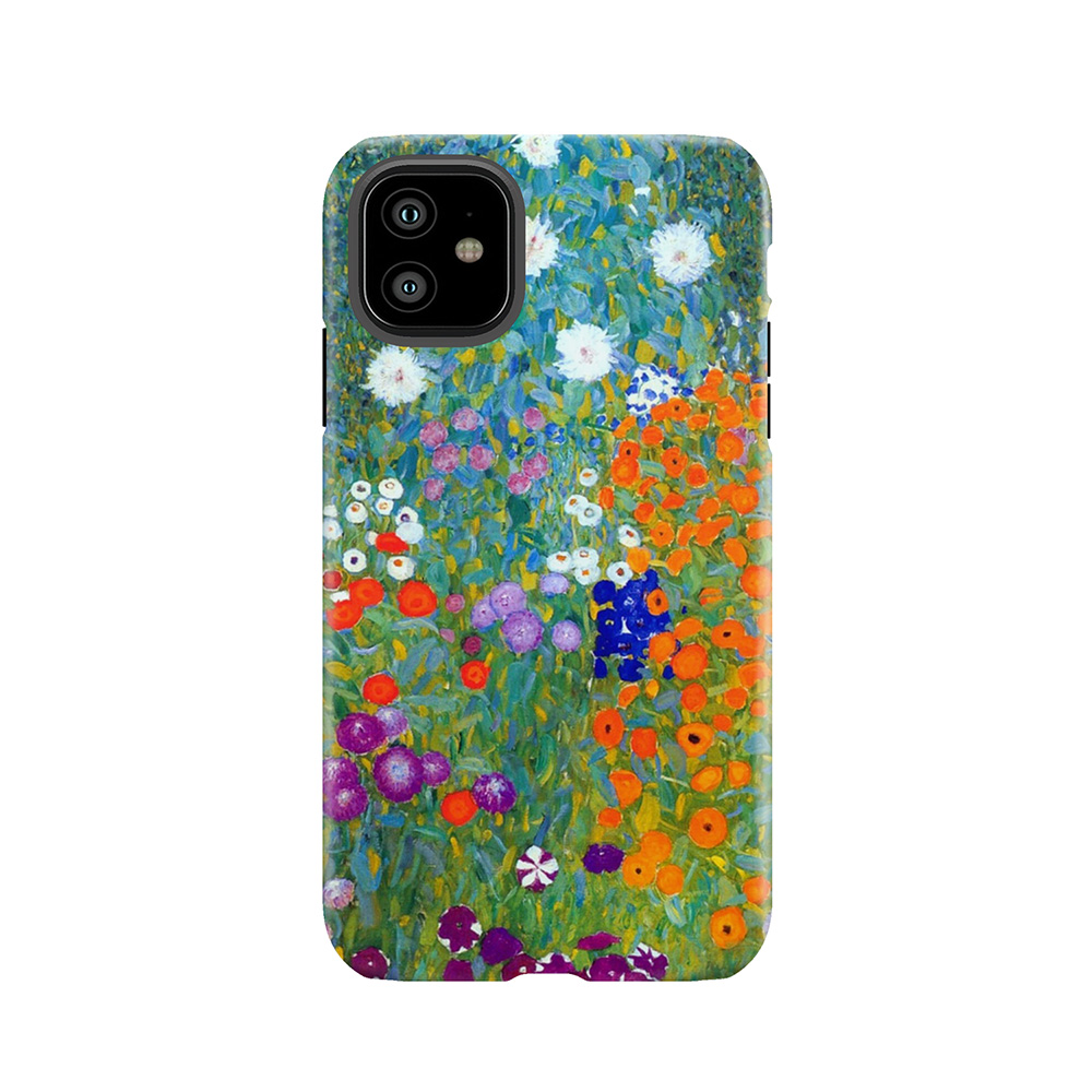 Gustav Klimt Flower Garden Tough Phone Case