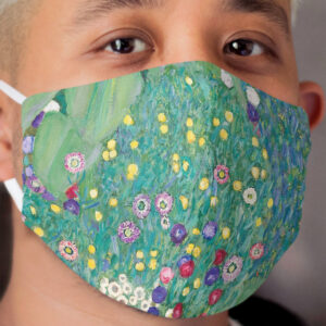 Gustav Klimt - Sunflower Cloth Face Mask