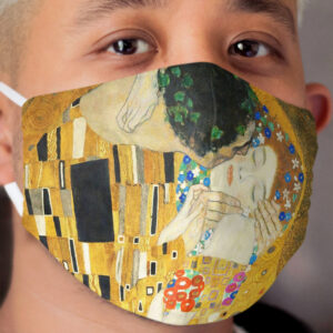 Gustav Klimt The Kiss Cloth Face Mask