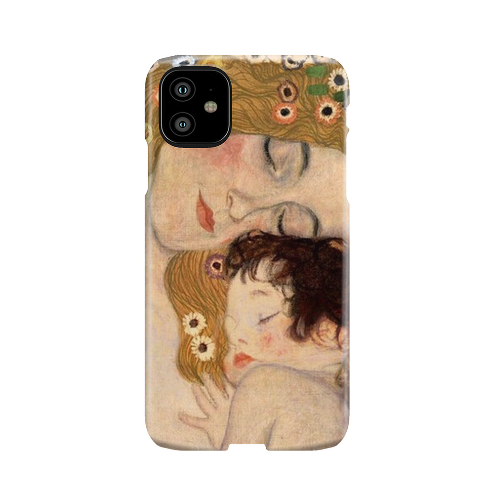 Gustav Klimt, The Three Ages Of Woman, 1905 Phone Case