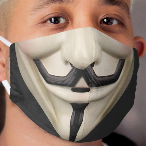 Guy Fawkes Cloth Face Mask 2