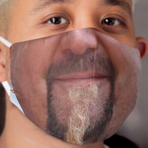 guy fieri's mouth Cloth Face Mask