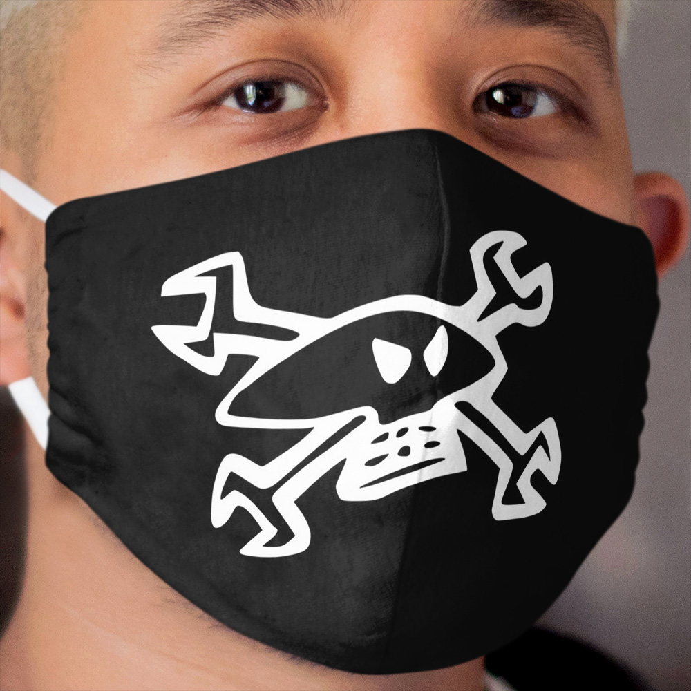 Guy Martin Skull Logo Cloth Face Mask
