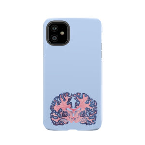 Gyri And Swirls Of Human Brain Tough Phone Case