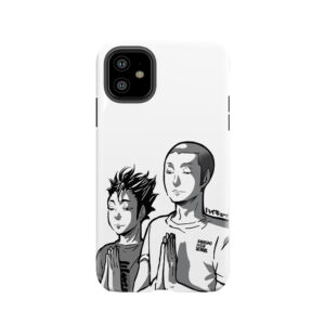Haikyu!! - Tananoya Praying Shirt Tough Phone Case
