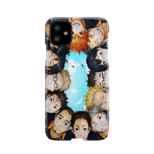 Haikyuu!!! Characters Circle Phone Case