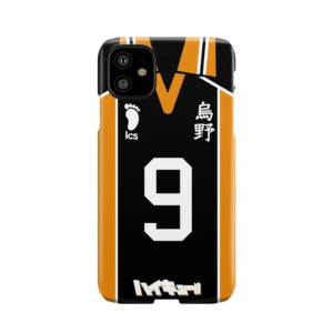 Haikyuu!! Tobio Kageyama Jersey Phone Case Karasuno Anime Phone Case