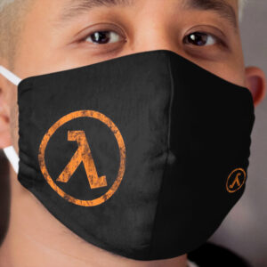 Half Life Vintage Cloth Face Mask