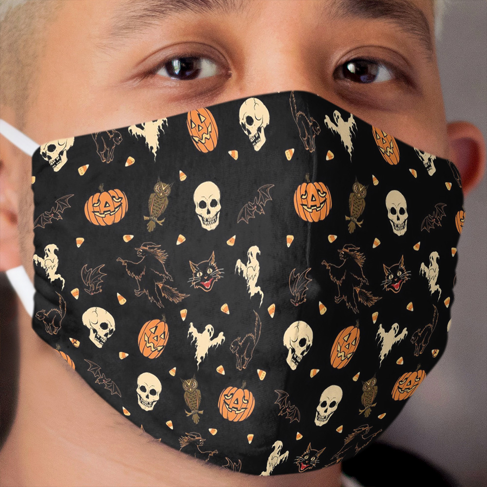 Hallowed Pattern Cloth Face Mask
