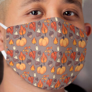 Halloween Autumn & Winter Spirit Cloth Face Mask