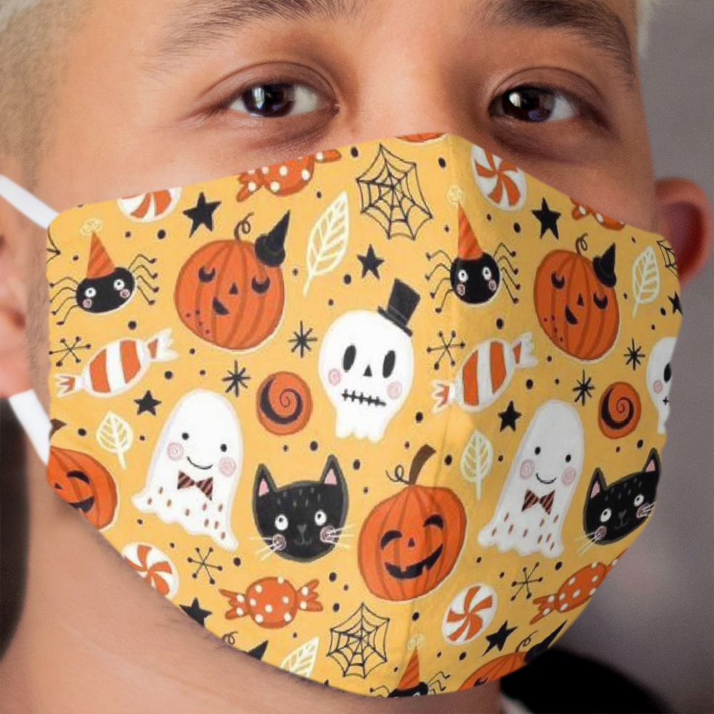 Halloween pattern Cloth Face Mask