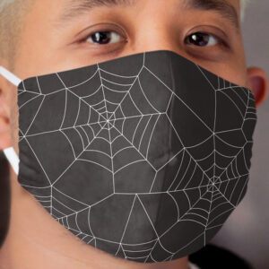 halloween spider web Cloth Face Mask