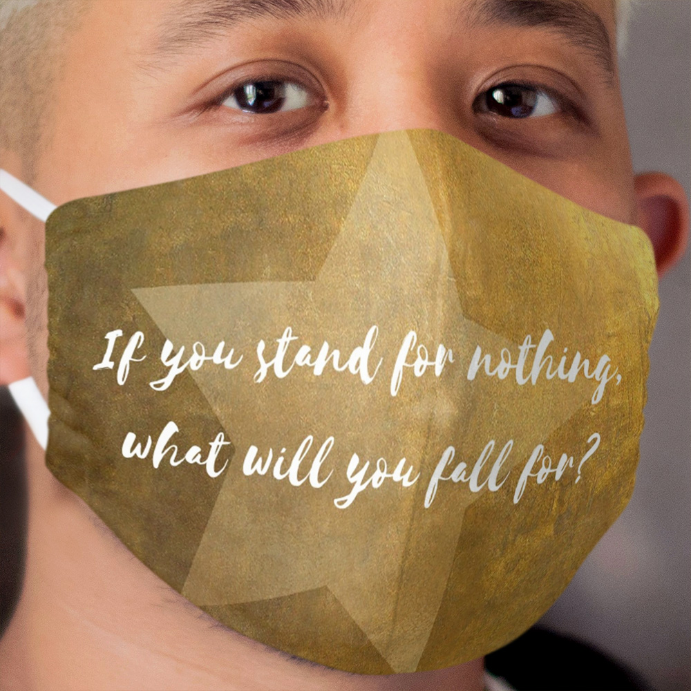 Hamilton Quote Cloth Face Mask