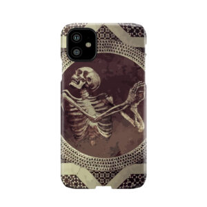 Hannibal: Dancing Skull + Skeleton Mosaic Phone Case