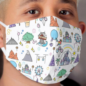 Happiest Place Cloth Face Mask
