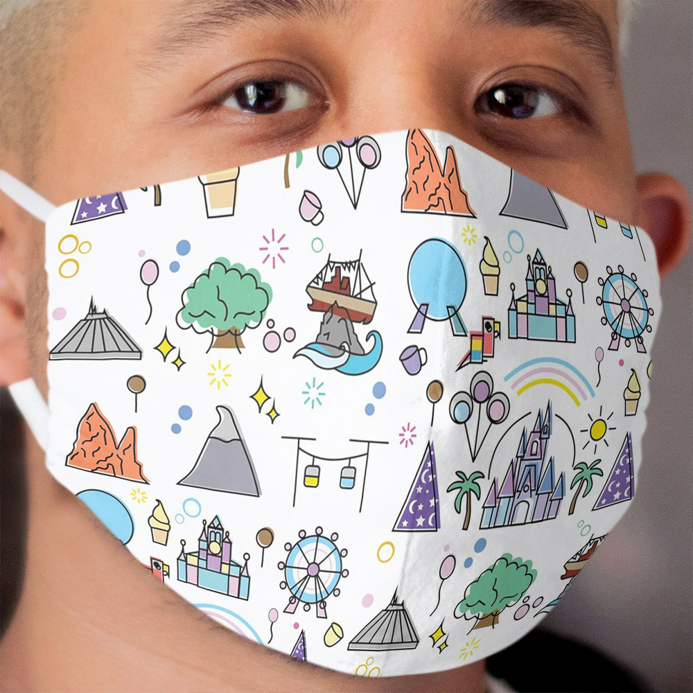 Happiest Place Cloth Face Mask