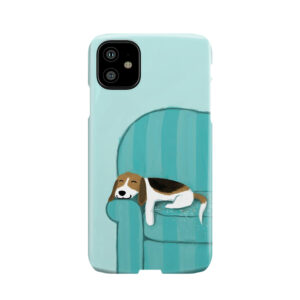 Happy Couch Dog | Cute Beagle Phone Case