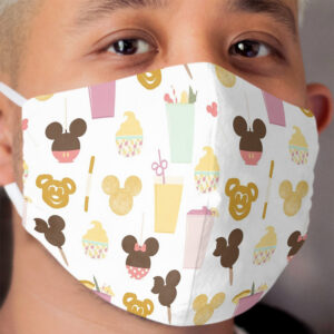 Happy Food Cloth Face Mask