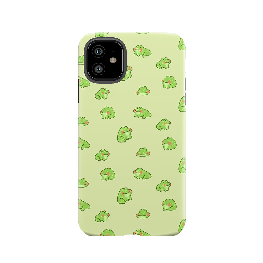 Happy Little Frogs Tough Phone Case