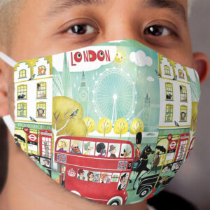 Happy London Cloth Face Mask