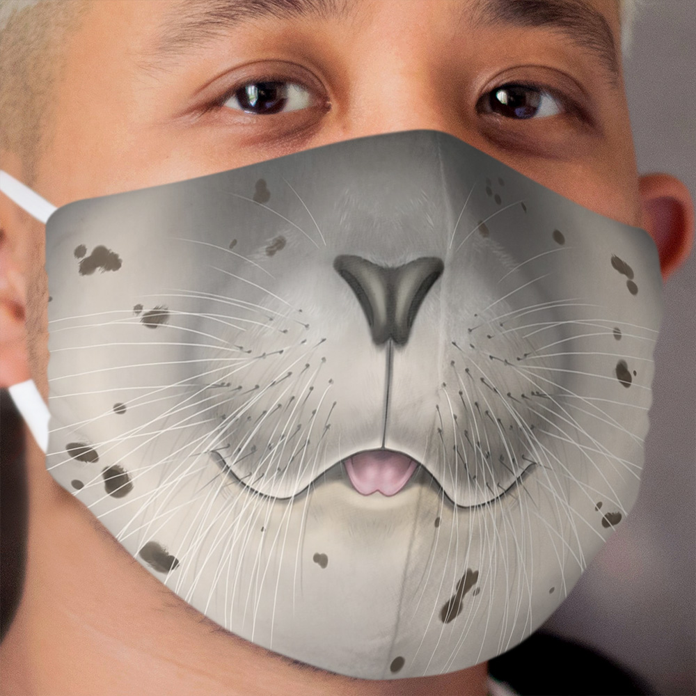 Harbor Seal Cloth Face Mask