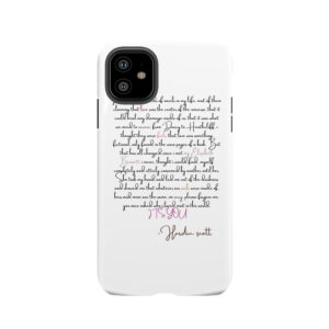Hardin Scott's Letter To Tessa Tough Phone Case
