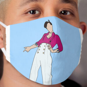 harry in a Cloth Face Mask