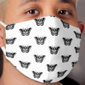 Harry Styles Butterfly Tattoo Cloth Face Mask