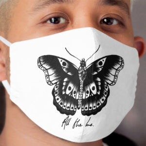 Harry Styles Tattoo Cloth Face Mask