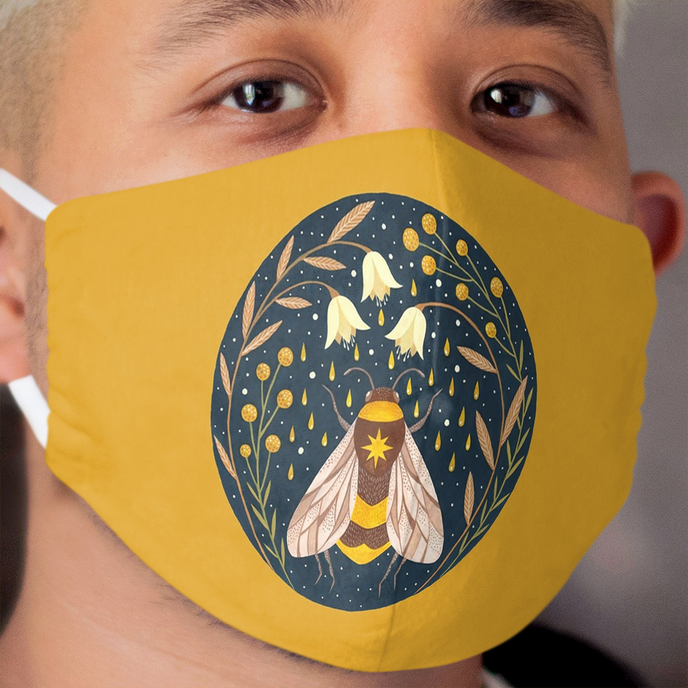 Harvester of gold Cloth Face Mask