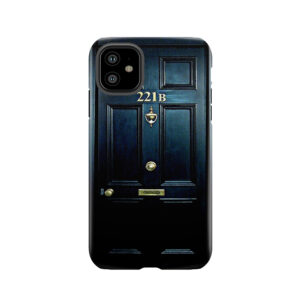 Haunted Blue Door With 221B Number Tough Phone Case