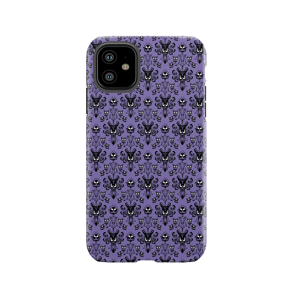 Haunted Mansion Wallpaper (Tile) Tough Phone Case