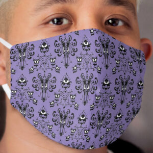 Haunted Wallpaper Cloth Face Mask