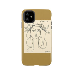 Head 1946 : Vintage Abstract Print Tough Phone Case