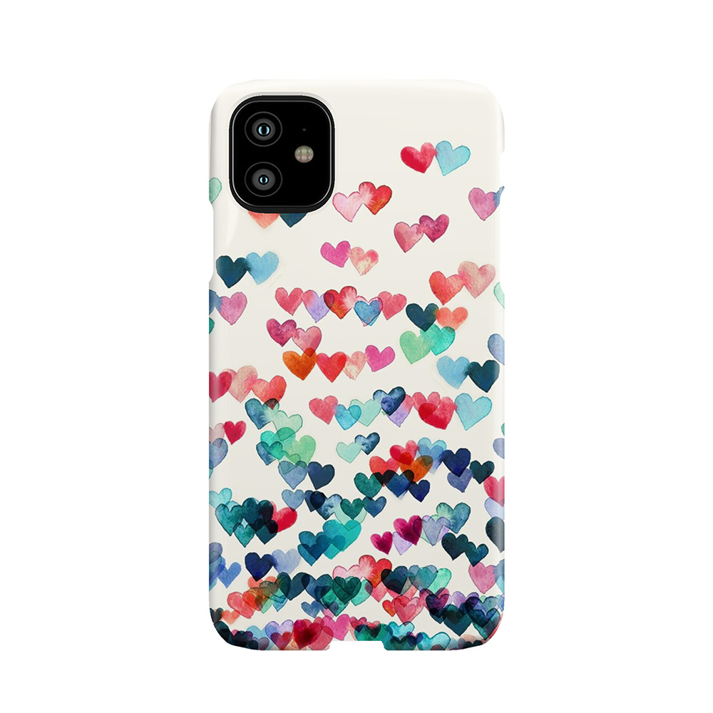 Heart Connections - Watercolor Painting Phone Case