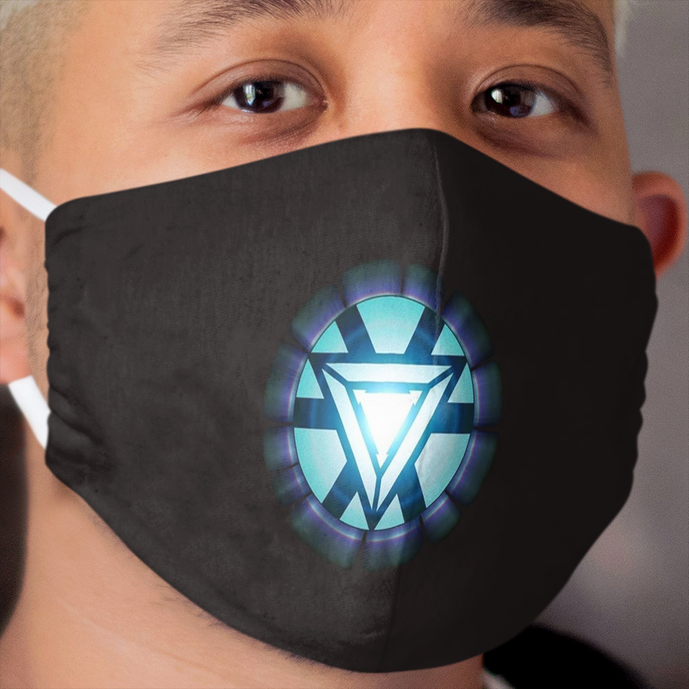 Heart of Stark / Arc generator design Cloth Face Mask