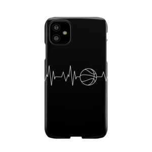 Heartbeat Basketball Phone Case