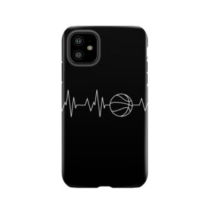 Heartbeat Basketball Tough Phone Case