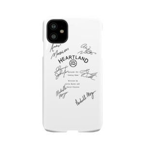 Heartland Script Phone Case