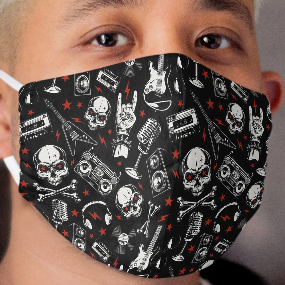 Heavy Metal, Concert, Music Festival, Hard Rock Gift Cloth Face Mask