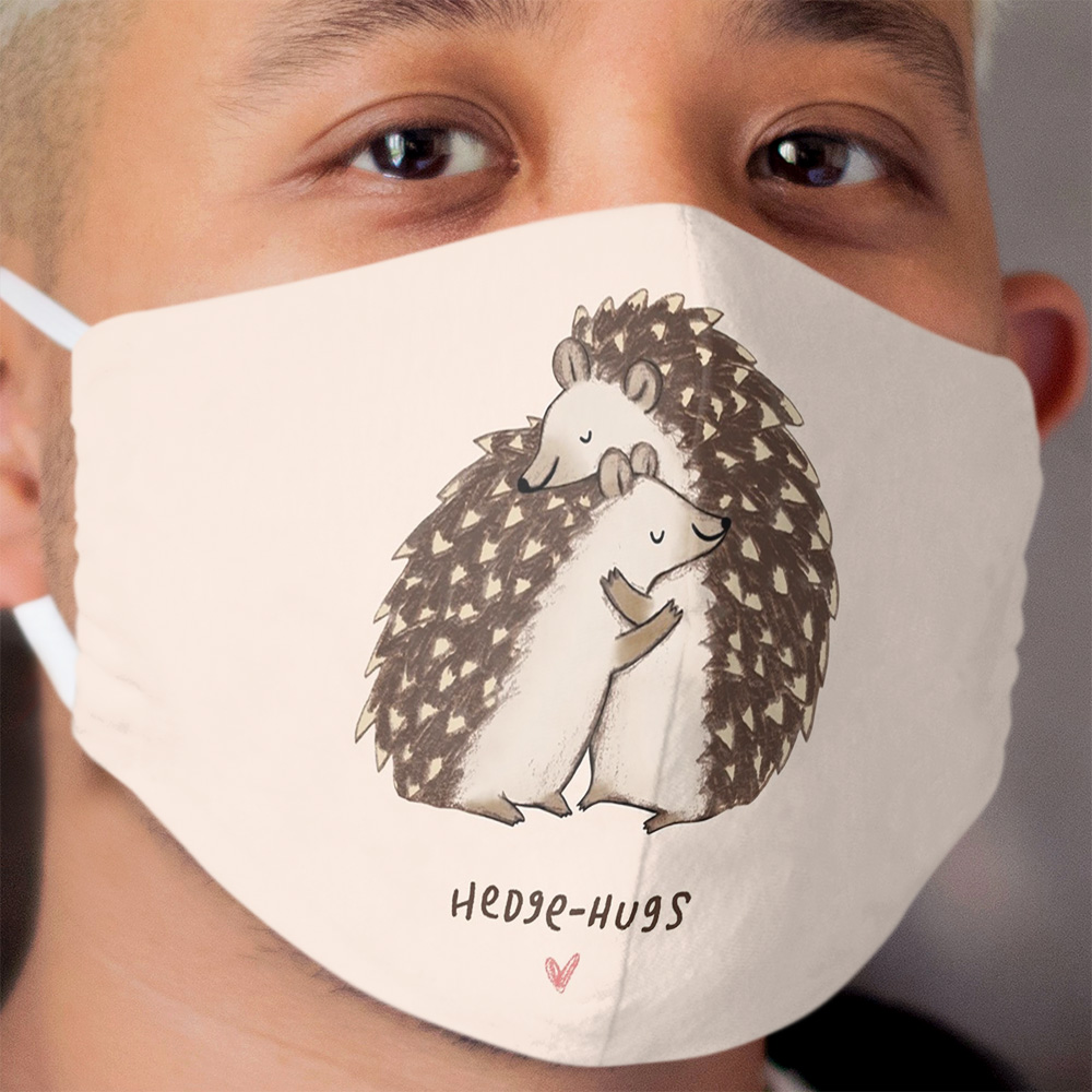 Hedge-hugs Cloth Face Mask