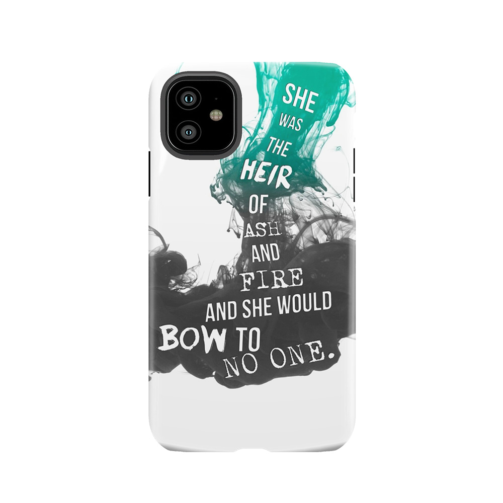 Heir Of Fire: 'She Was The Heir Of Ash And Fire....' Tough Phone Case