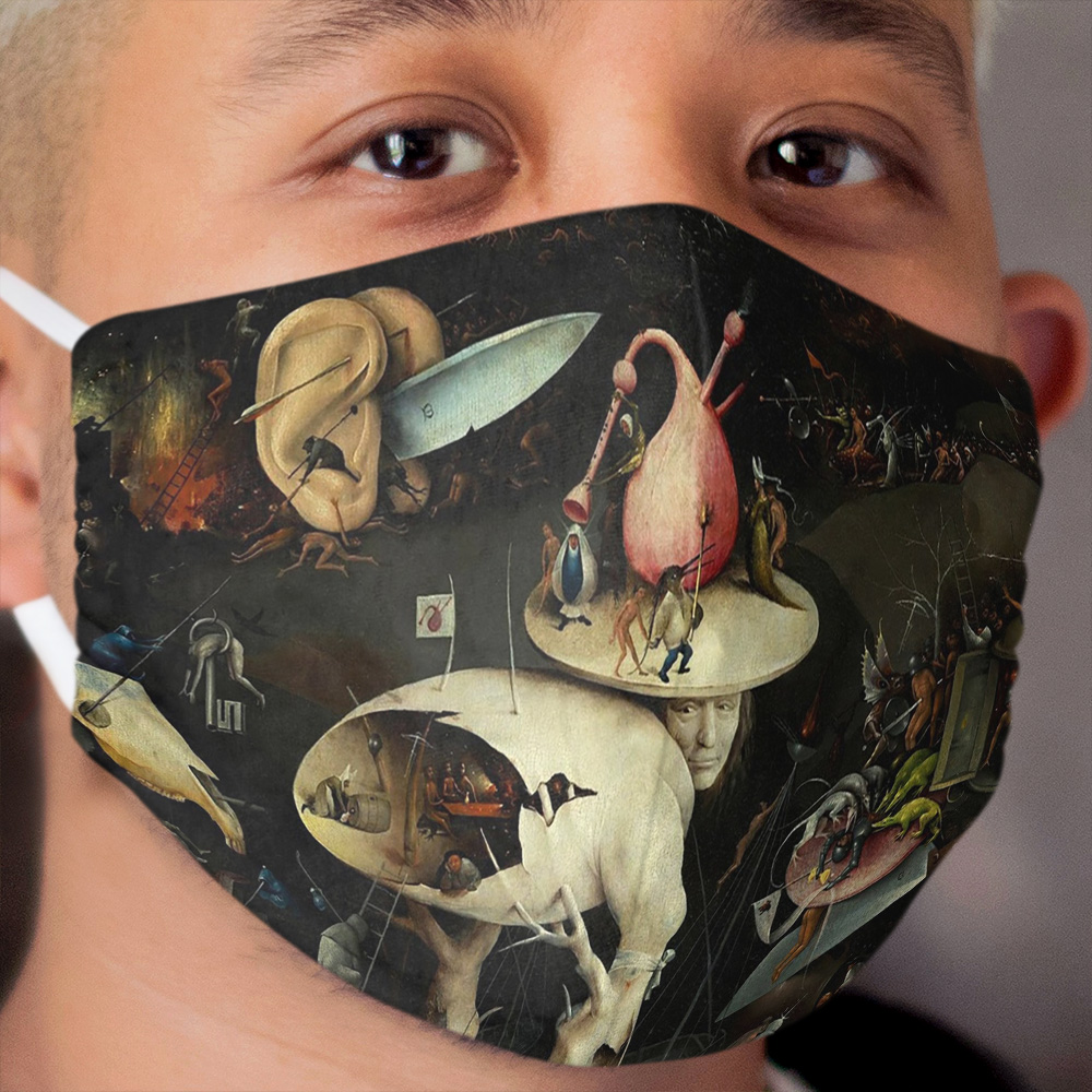 HELL By Hieronymus Bosch Cloth Face Mask