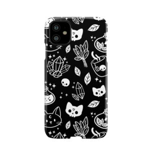 Herb Witch // Black & White Phone Case