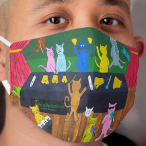 Herding Cats Cloth Face Mask