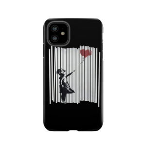 Hey! I Fixed It! Banksy Shredded Balloon Girl Tough Phone Case