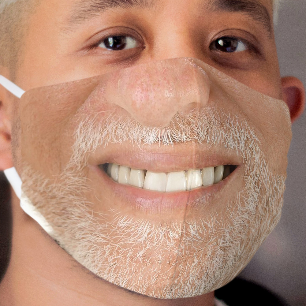 Hide the pain Harold 4K High Quality FaceMask