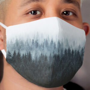 High And Low Cloth Face Mask 2