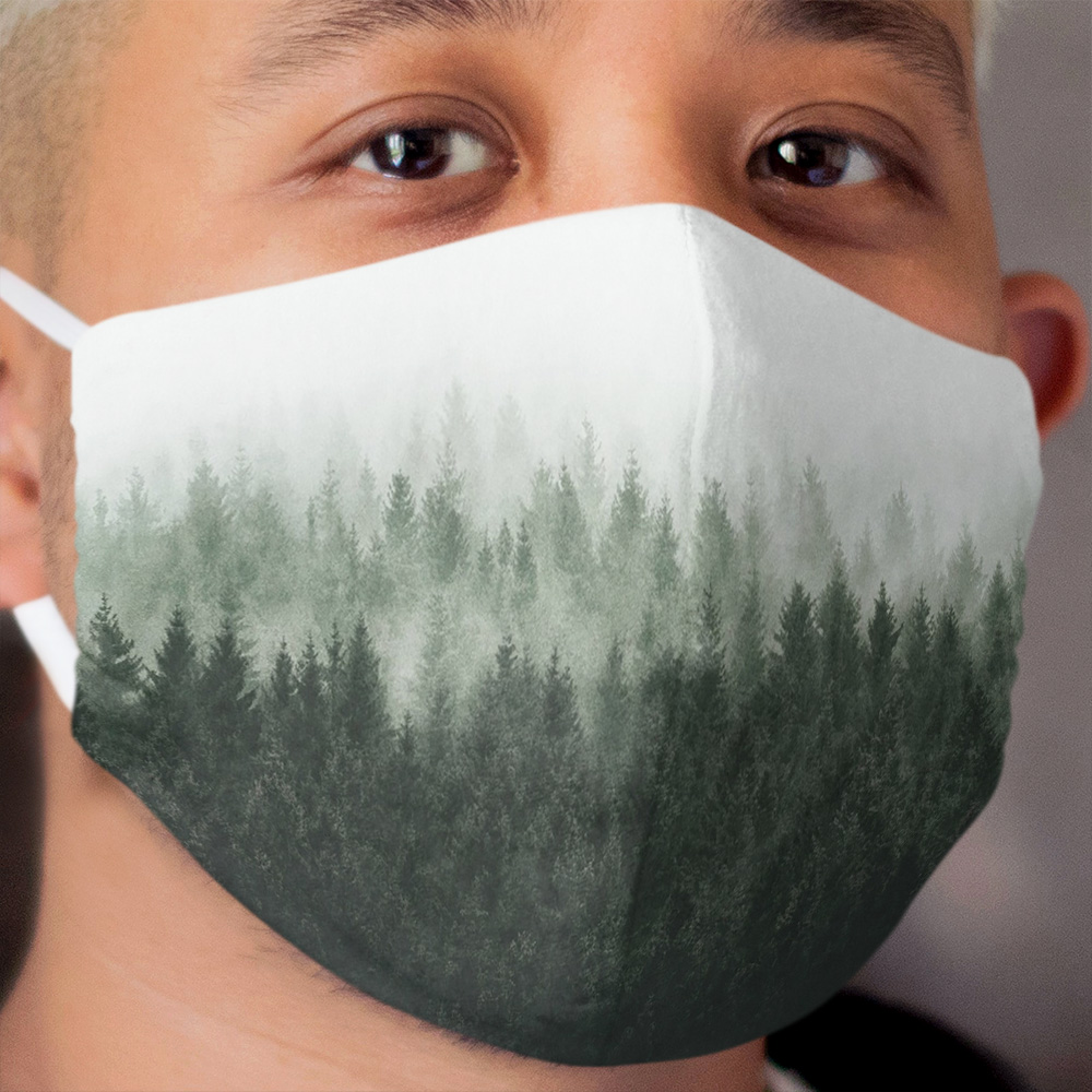 High And Low Cloth Face Mask